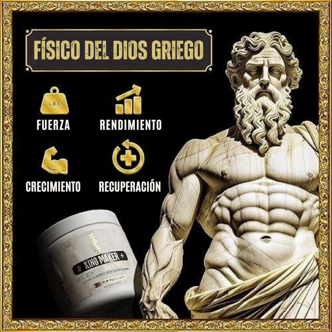 🔥K1NGG M4KER 120 CAPSULAS IMPORTADO🤴🏻🔥